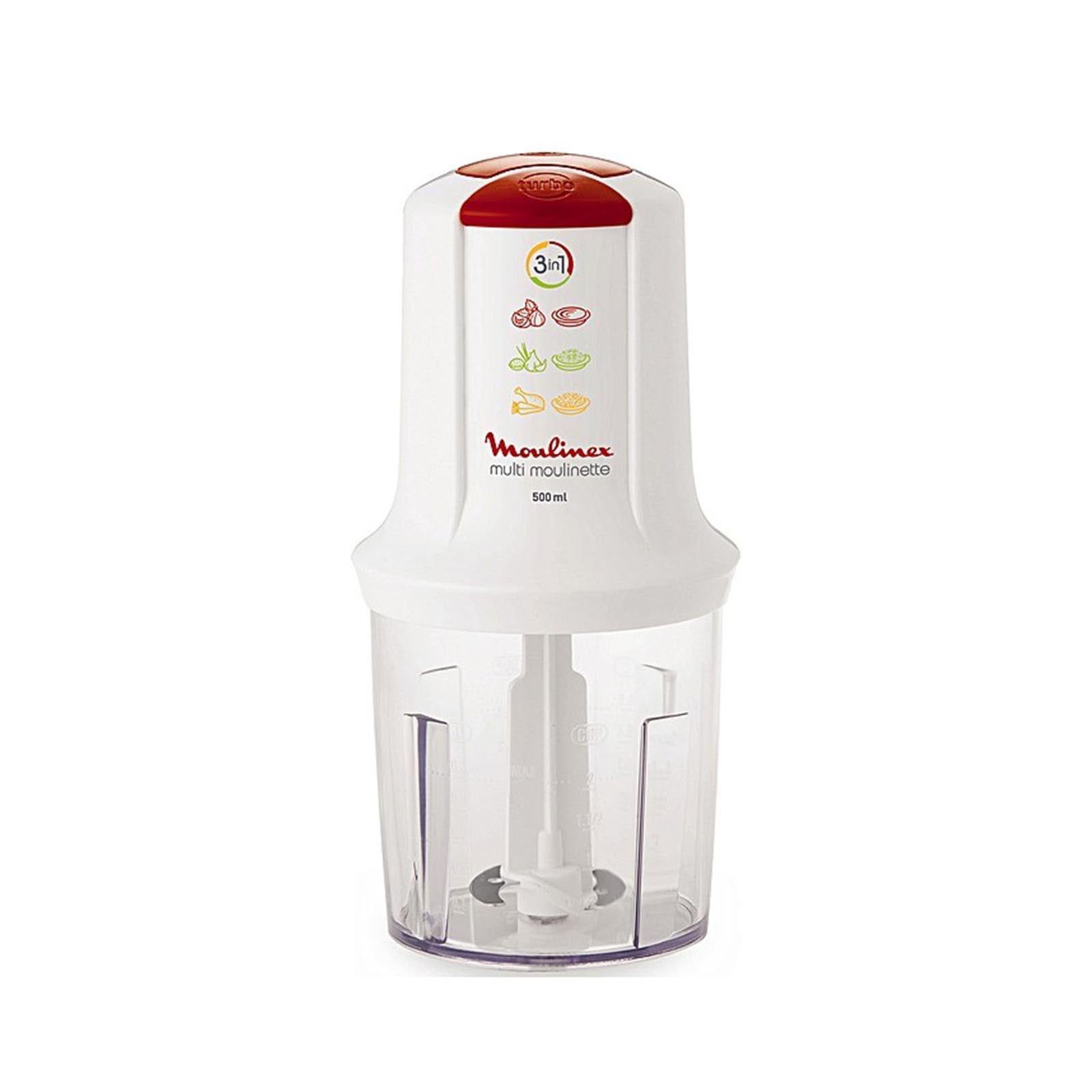 Moulinex Multi Moulinette Mini Chopper 400W 0.5L White MOULINEX
